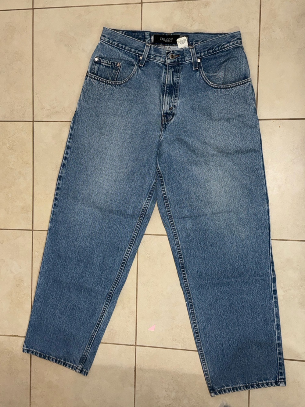 Classic Levi’s SilverTab Light Wash Baggy Jeans